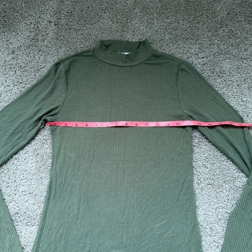 Love Streak Long Sleeve Green Top Small